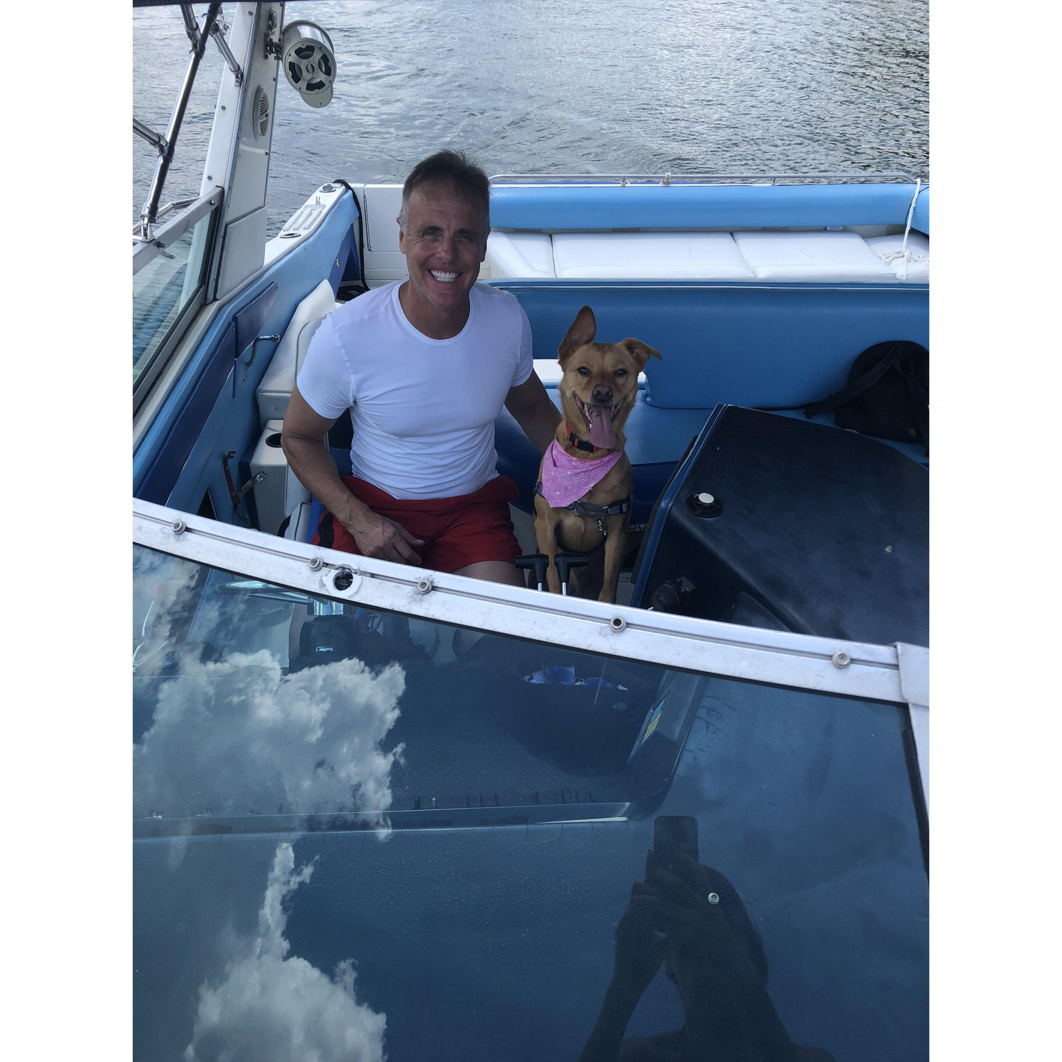 Kenny and his sidekick sandy (R.I.P)
