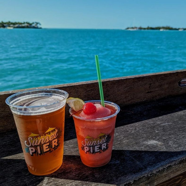 Sunset Cocktails on Key West