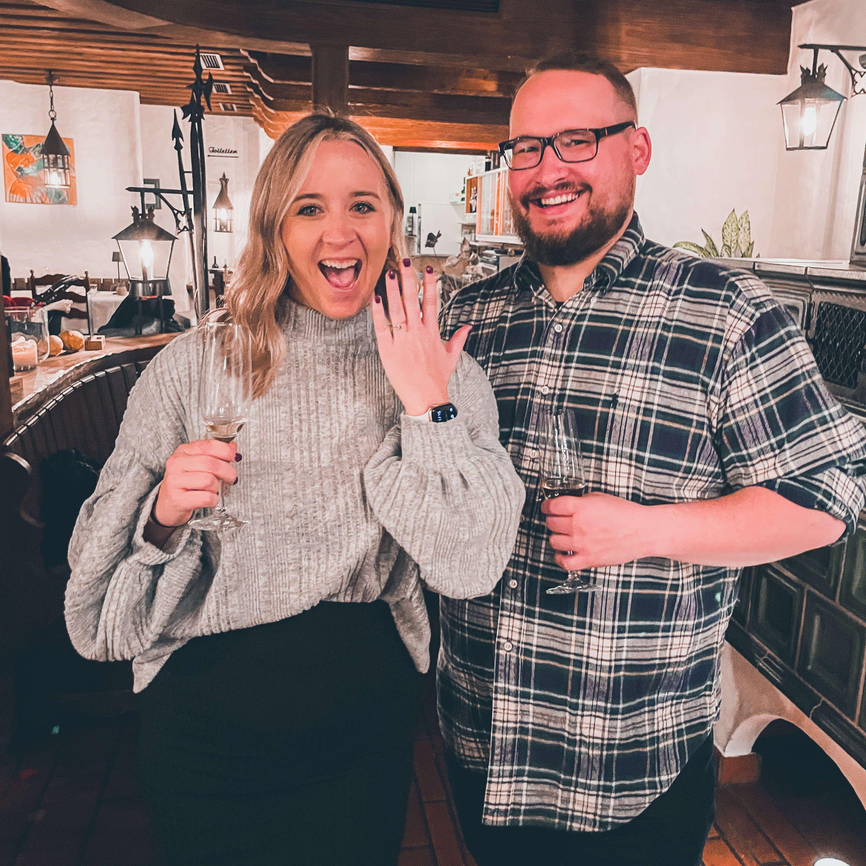 2021. Engaged in Germany! 