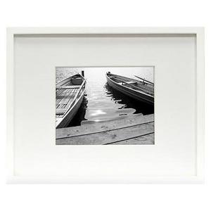 Matted Wood Frame White 8"x10" - Made By Design™