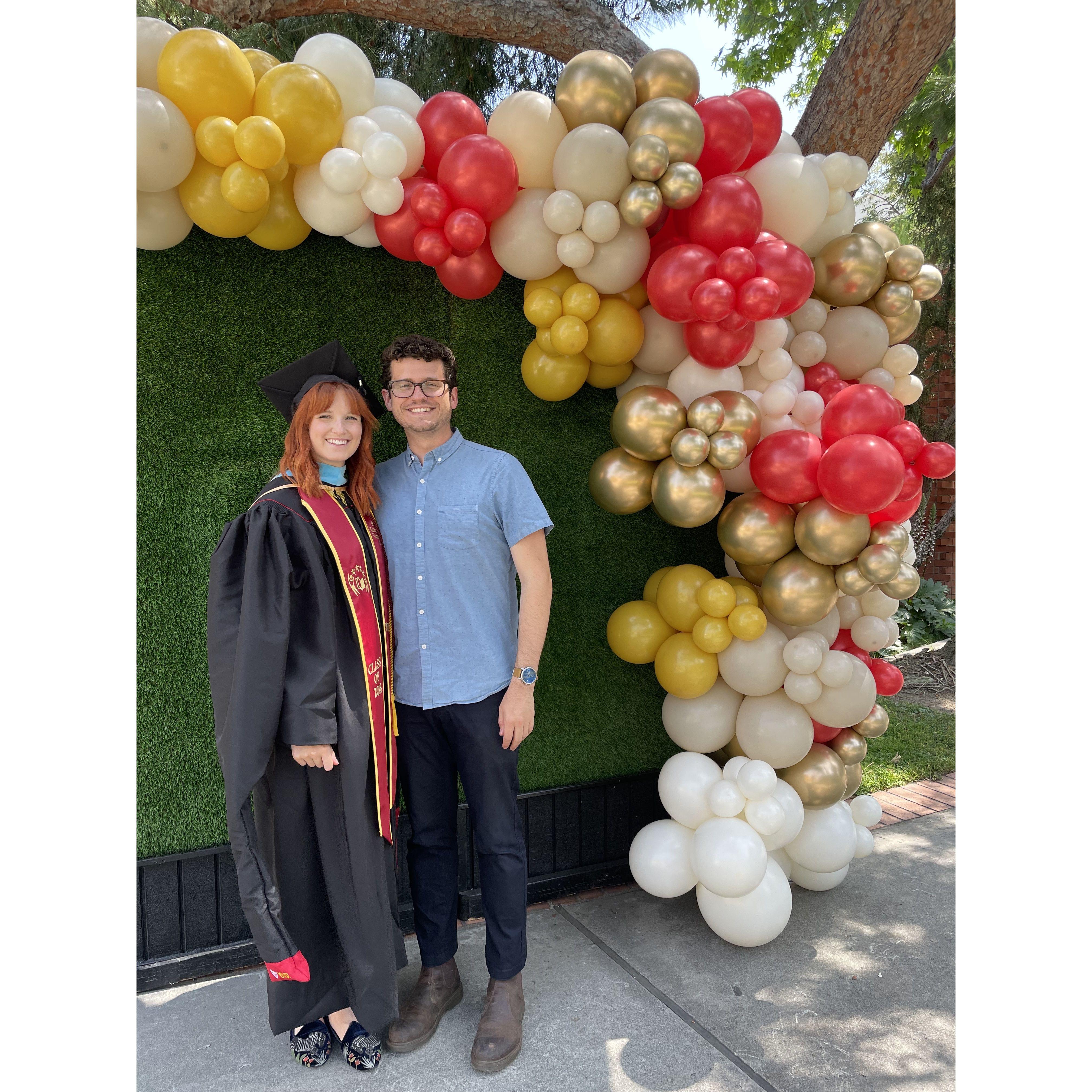 Katie graduates...again! 2023
