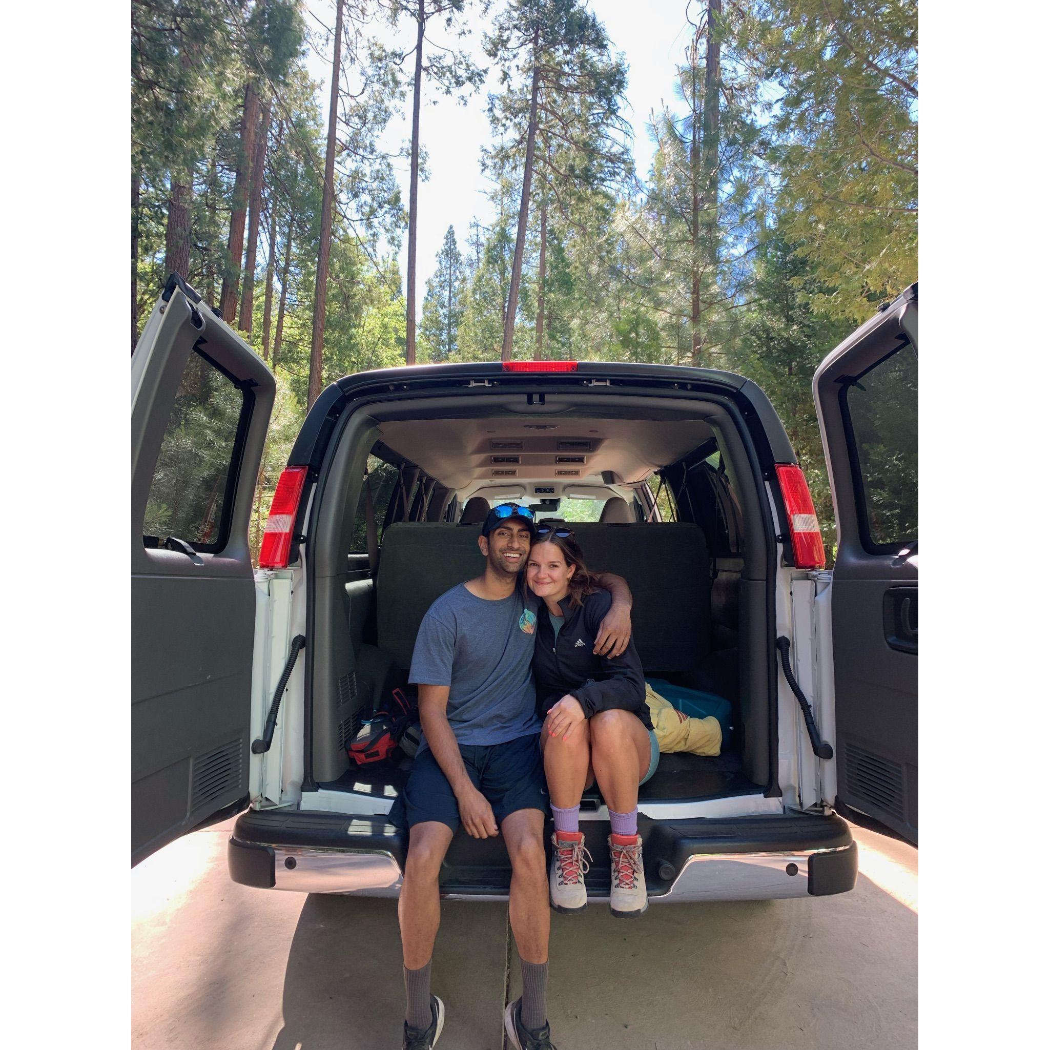 Yosemite with the van