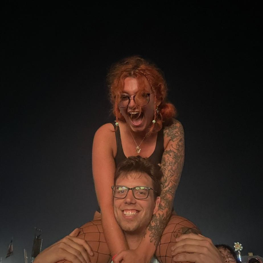 One of our very first photos together!