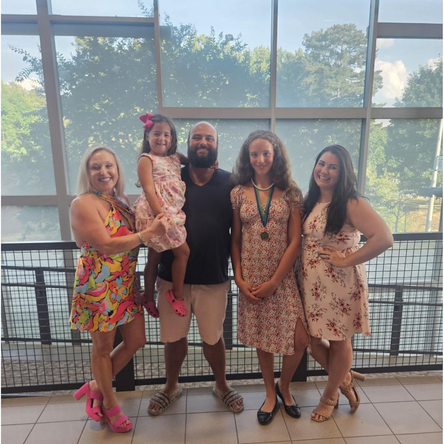 K's 5th graduation ceremony