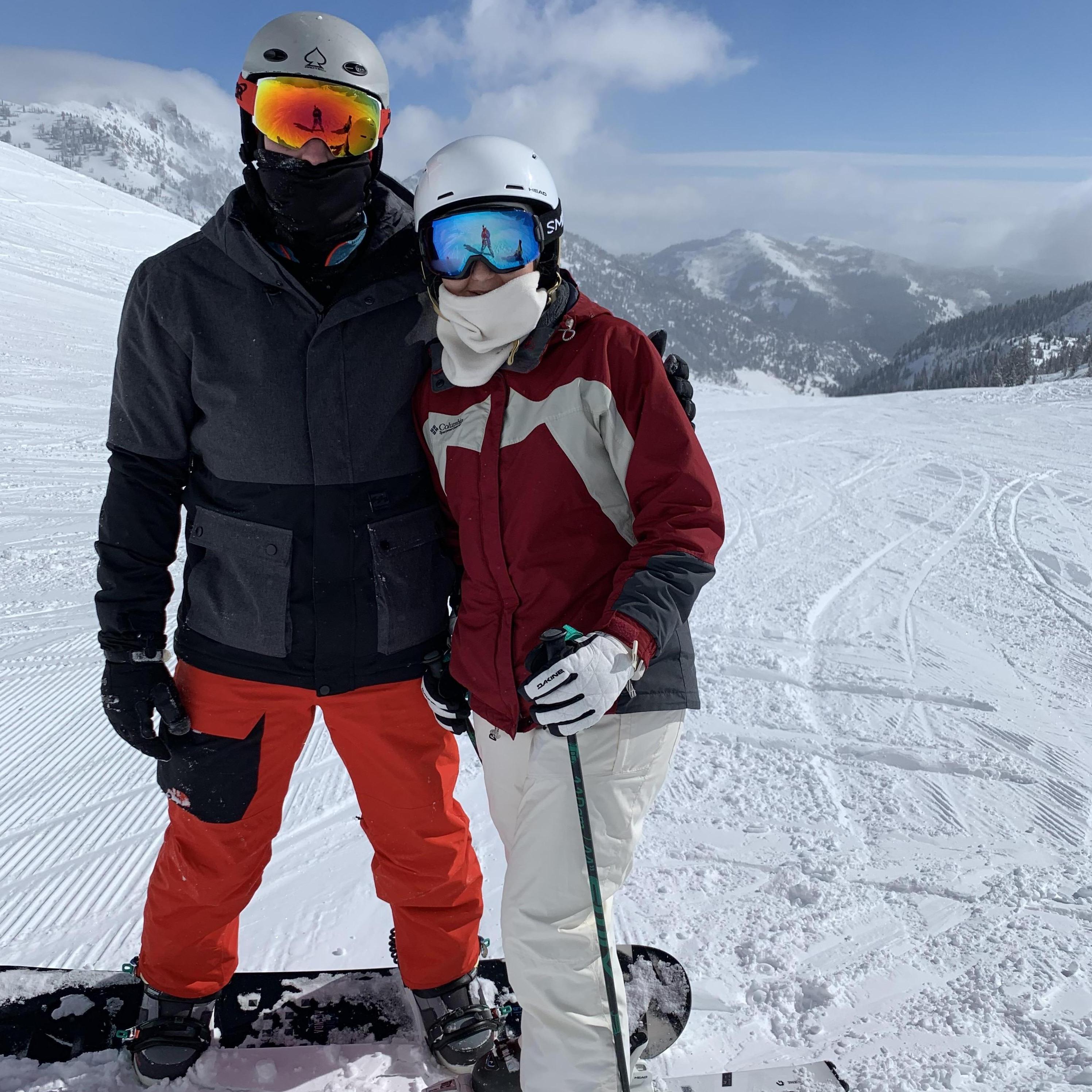 Fresh pow, Park City, Utah, February 2018