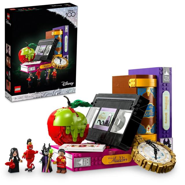 LEGO Disney Villain Icons for Disney 100th Anniversary 43227