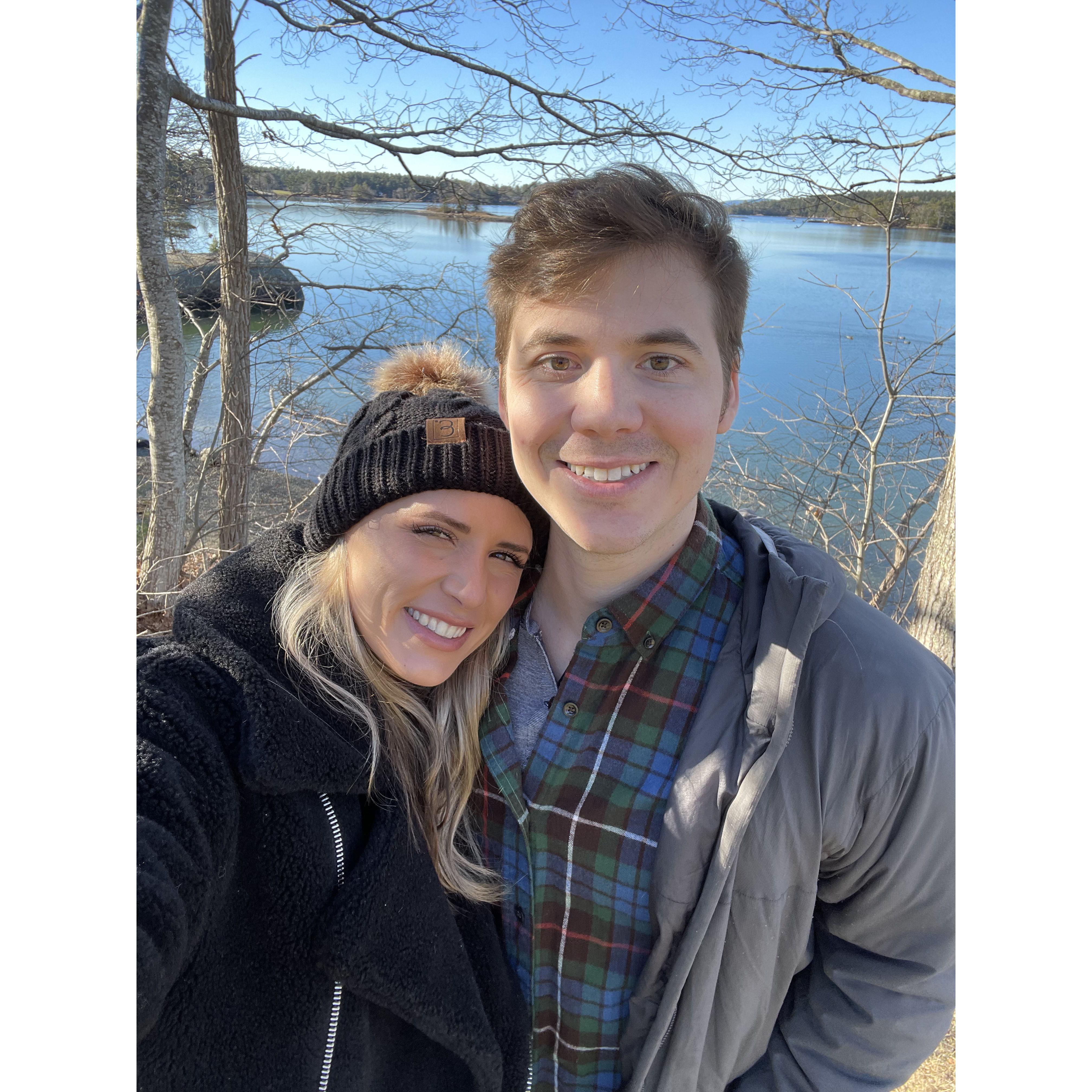 November 2022: Blue Hill, Maine for Thanksgiving with Andrew's family