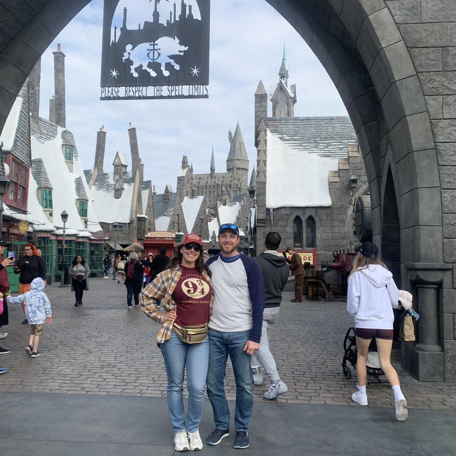 Harry Potter world at Universal Studios