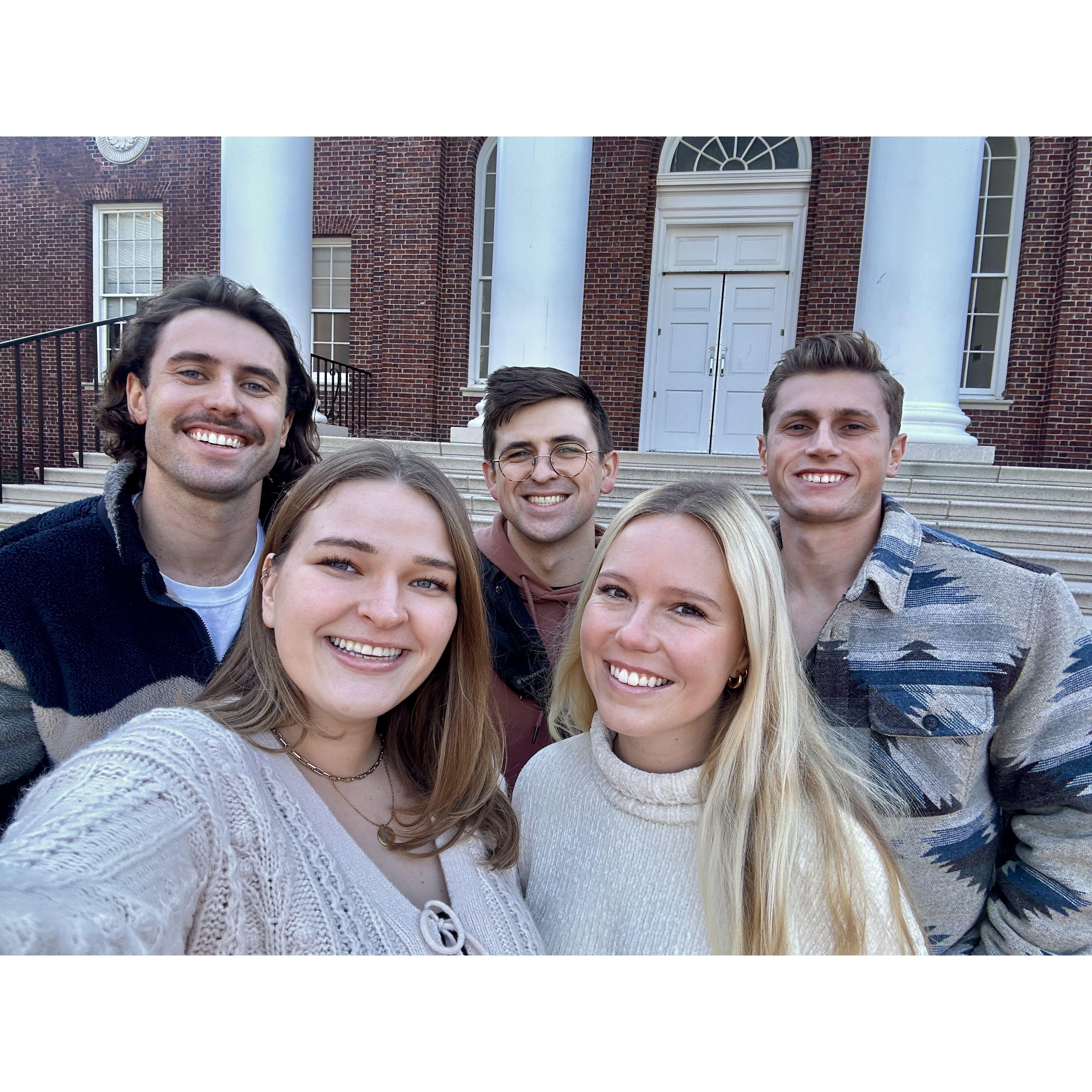 2023 - a quick trip to UD to see some college pals that are now spread throughout the country :')