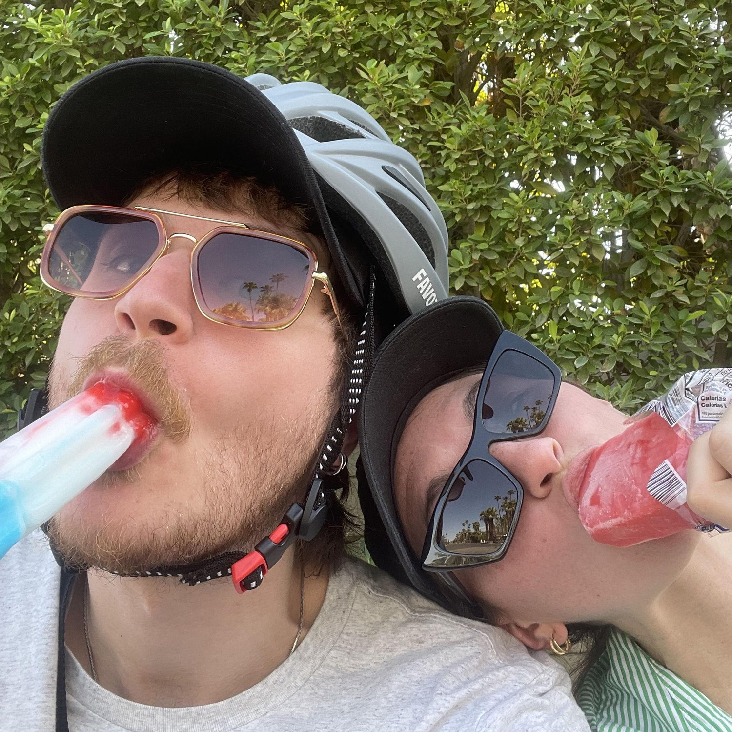 Saved by the ice cream truck in 100 degree heat in Palm Springs (2024).