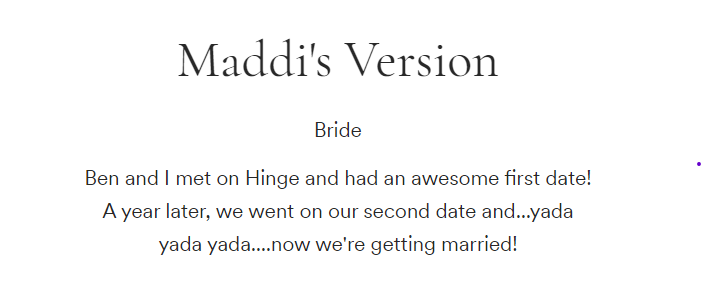 The Wedding Website of Maddi Winkler and Ben Rosenfield