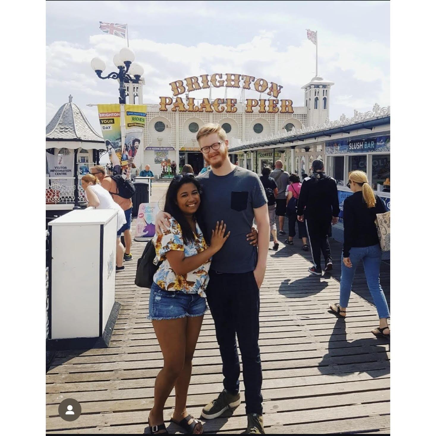 The first pic posted on Instagram to make it 'social media official'