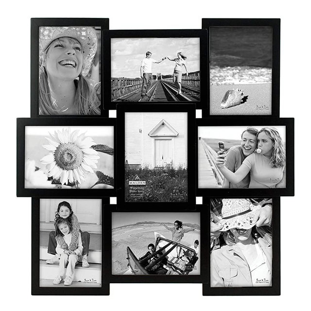 Malden International Designs 8304-957 9-OP 5X7 Black Puzzle