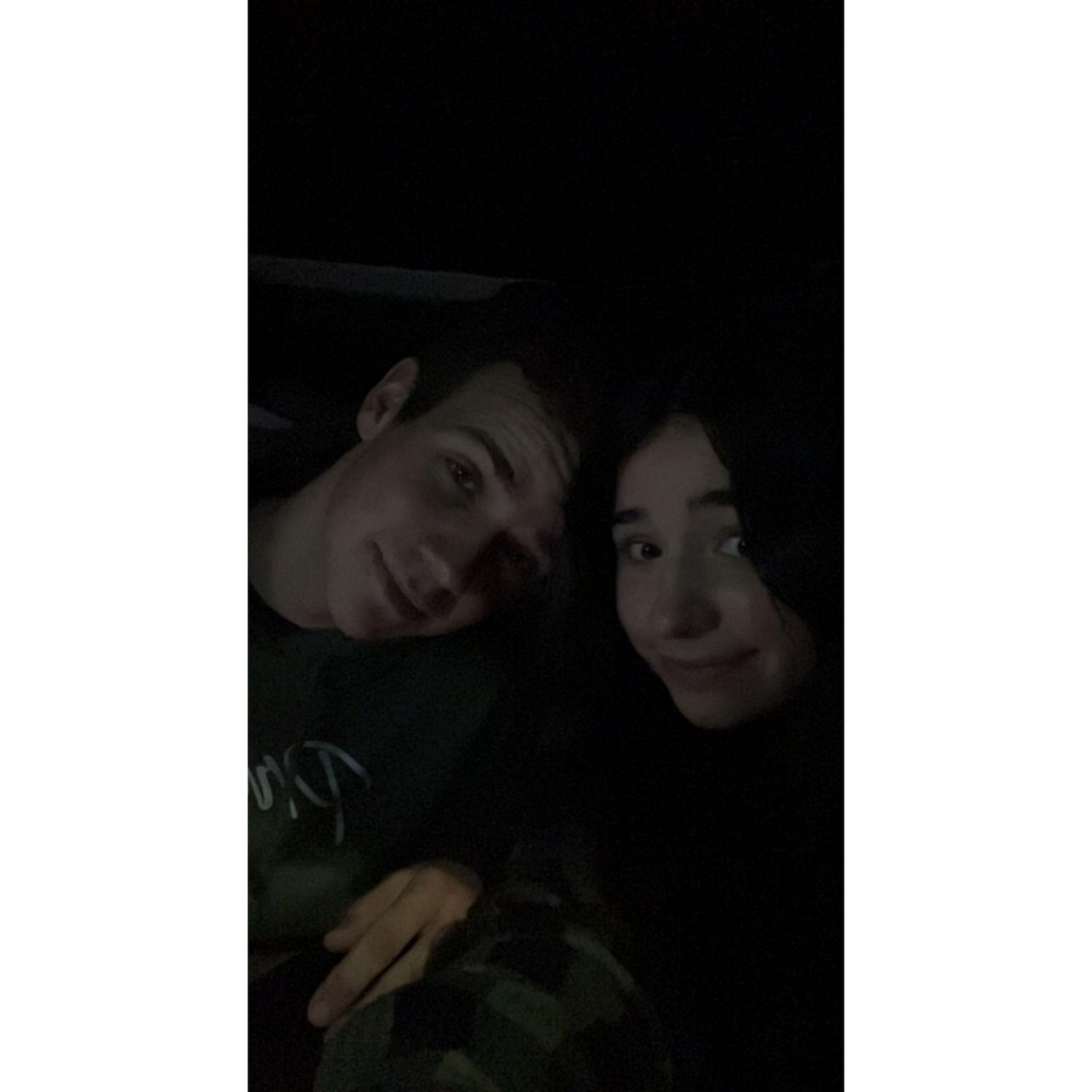Our "First" date... we were hanging out for months before. We just missed our best friend.