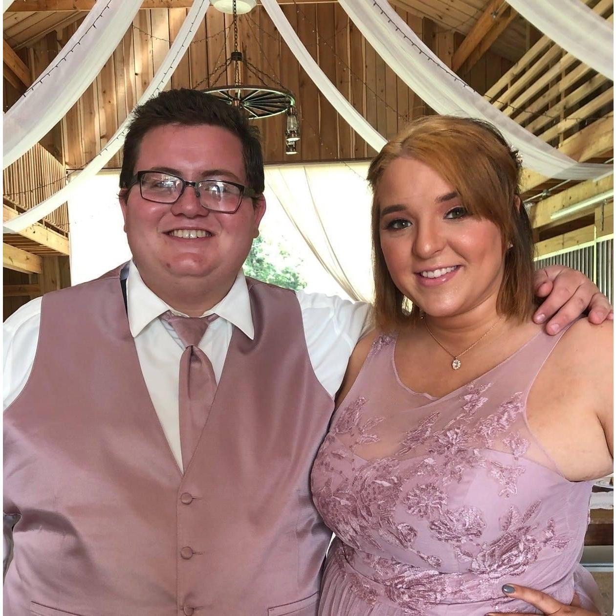 Earlier last year when we were Bridesmaid and Groomsman!