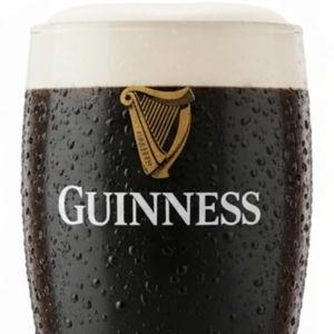 Guinness Draught Pint Glass 20oz (Pack of 2)