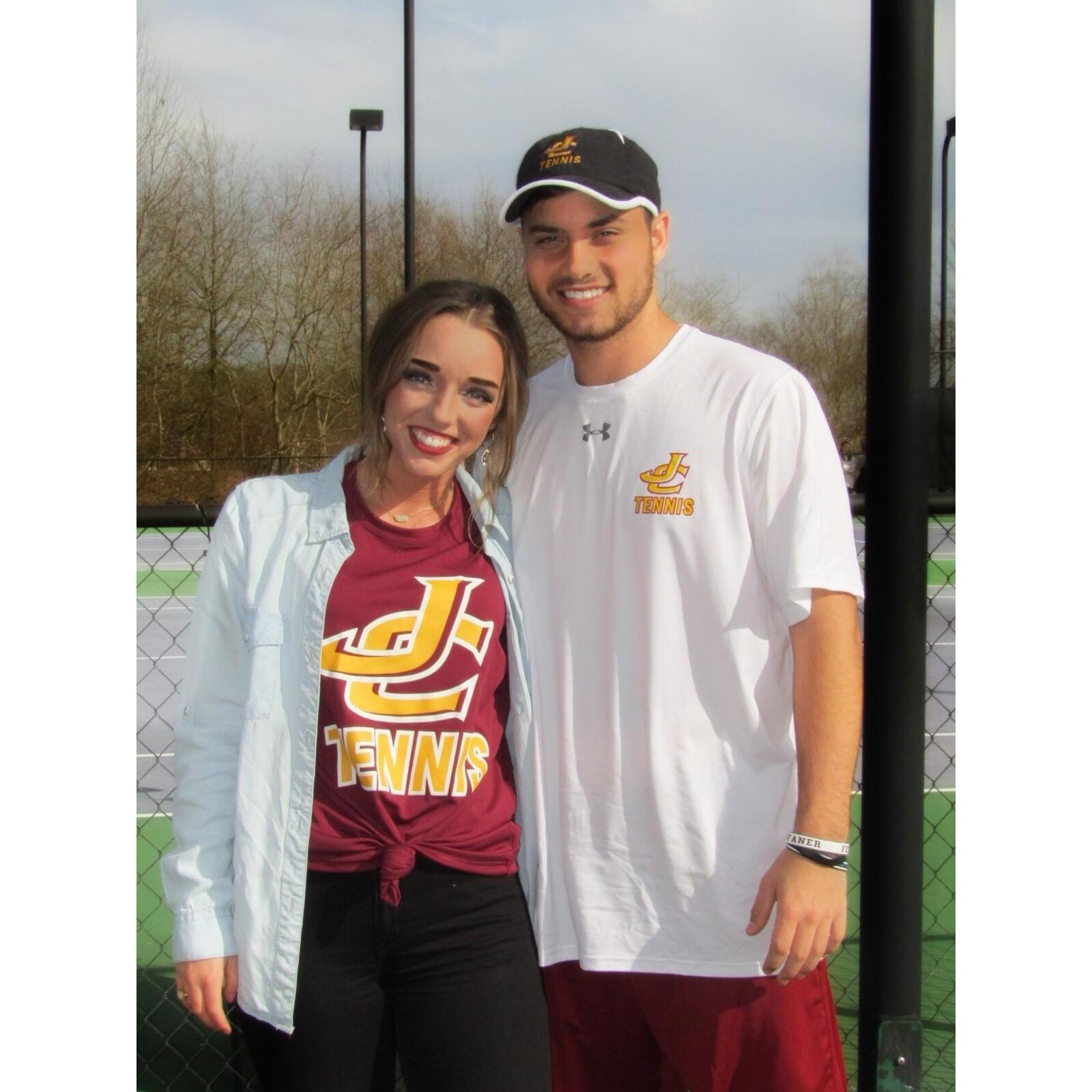 One of our MANY tennis pics!!!