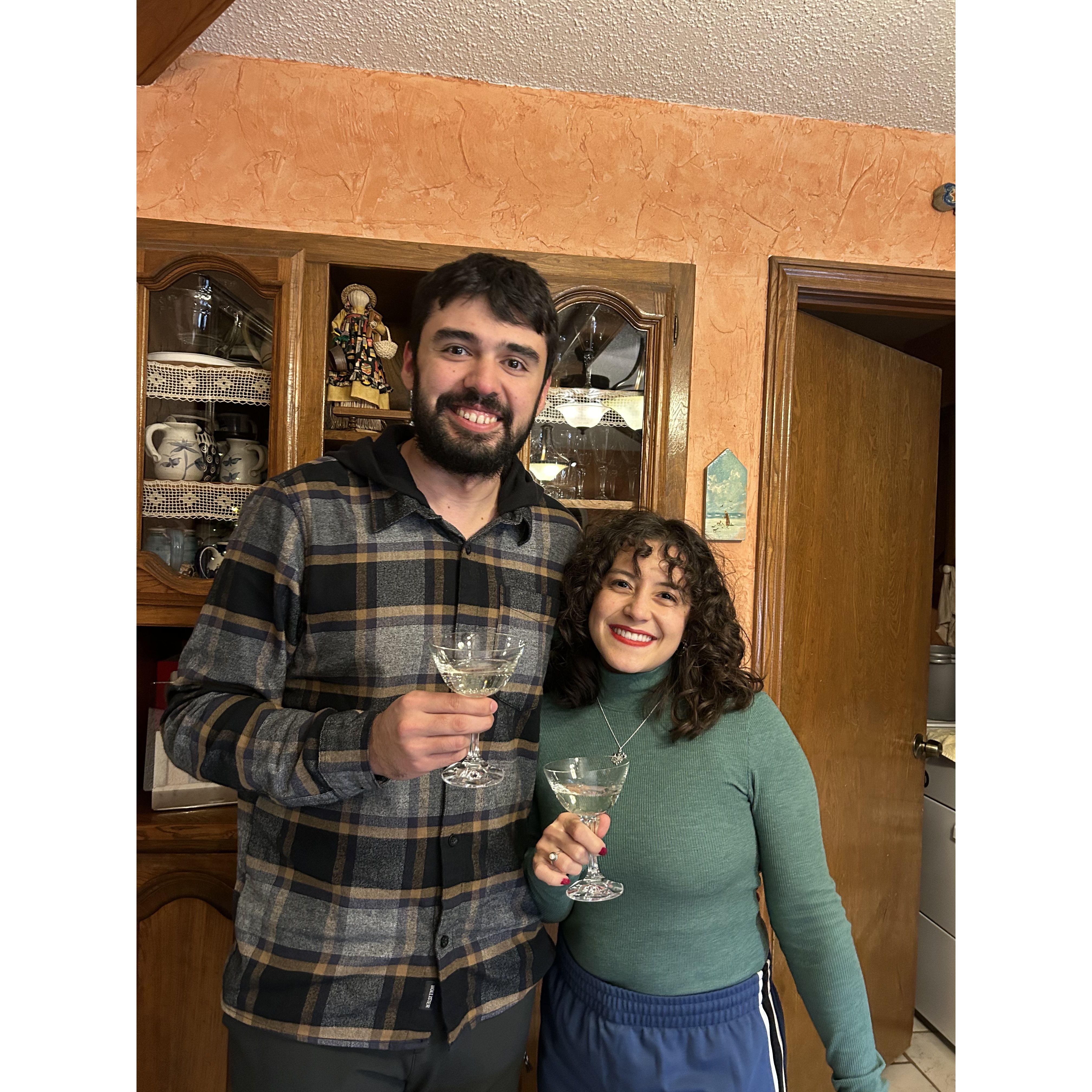 brindis por la pedida de mano