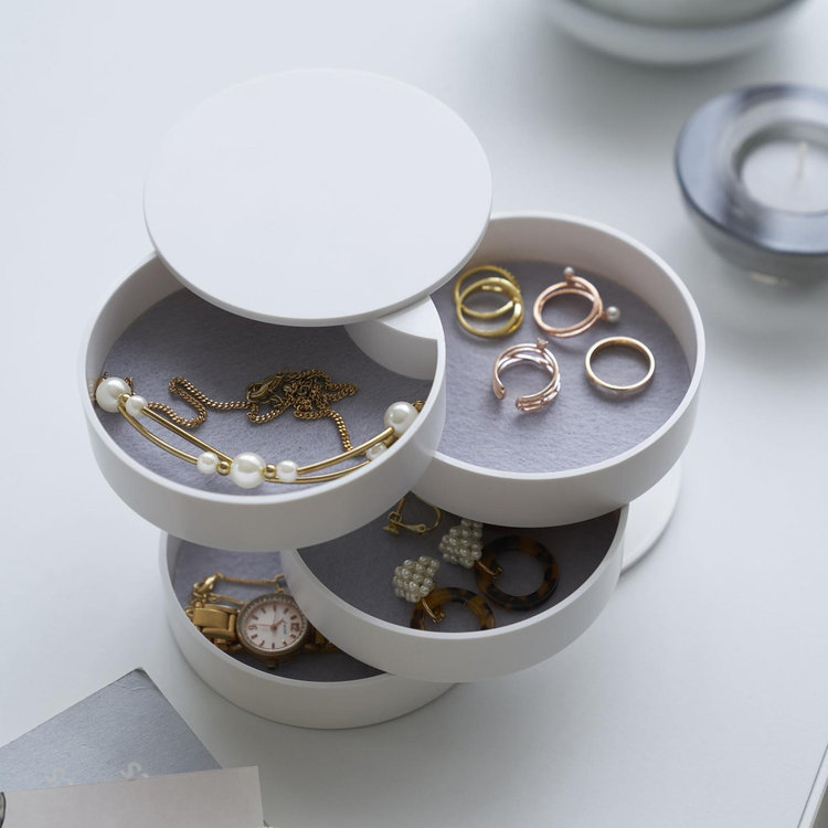 Yamazaki Home, Tower 4-Tier Jewelry Box | Zola