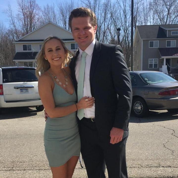 Sarah's sorority formal (2017).