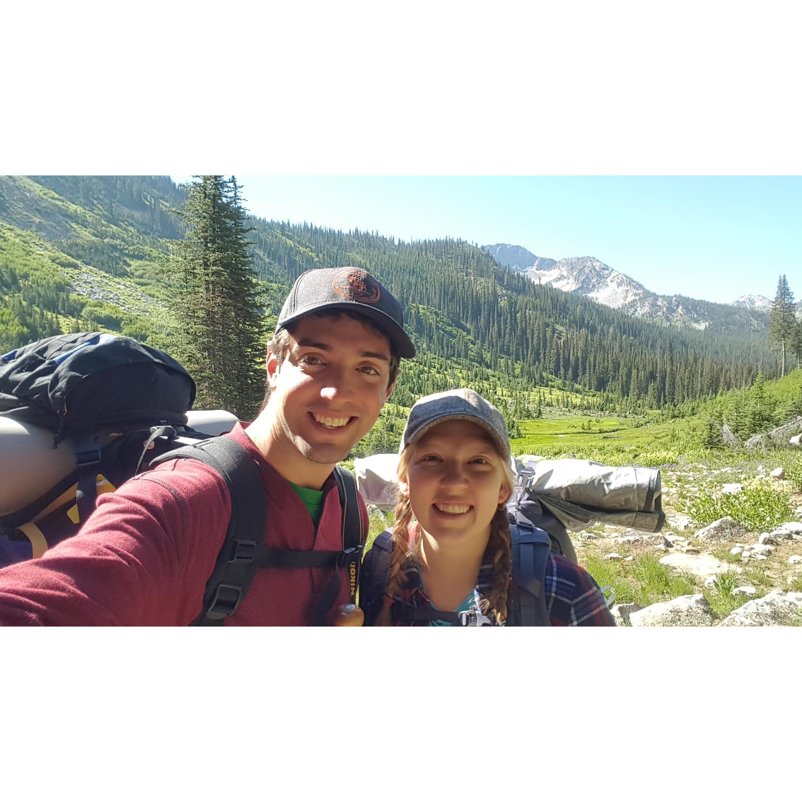 One of the things bonding us is our love of hiking, especially in the Eagle Cap Wilderness