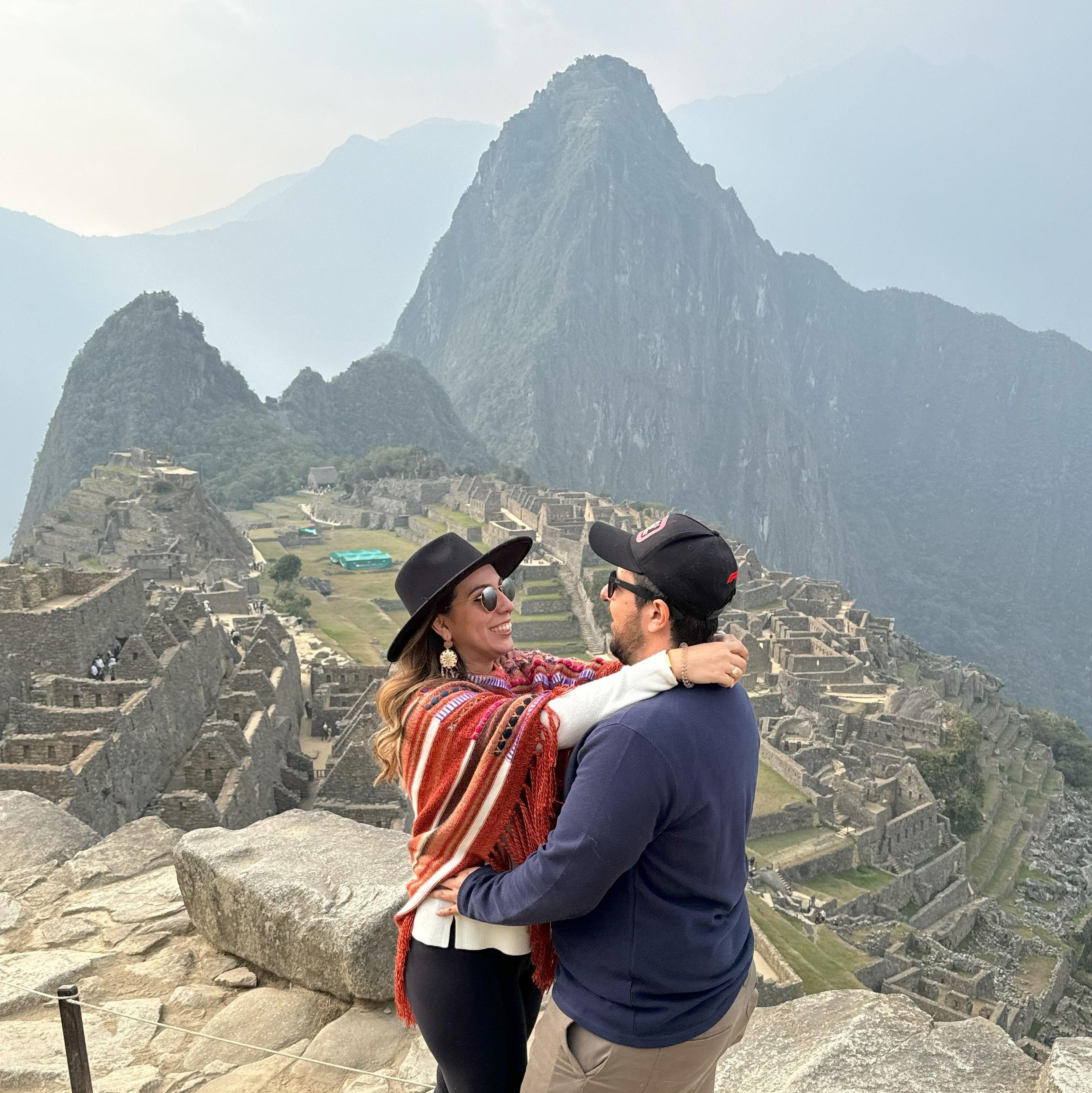 Our fourth Wonder of the World together - Machu Picchu