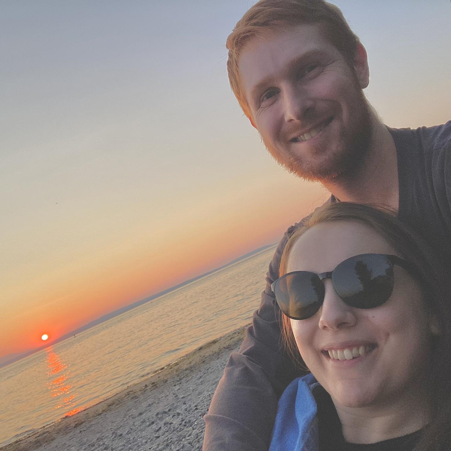 Nothing like a sunset with my sunny boy to cheer me up <3 - Jazmyn