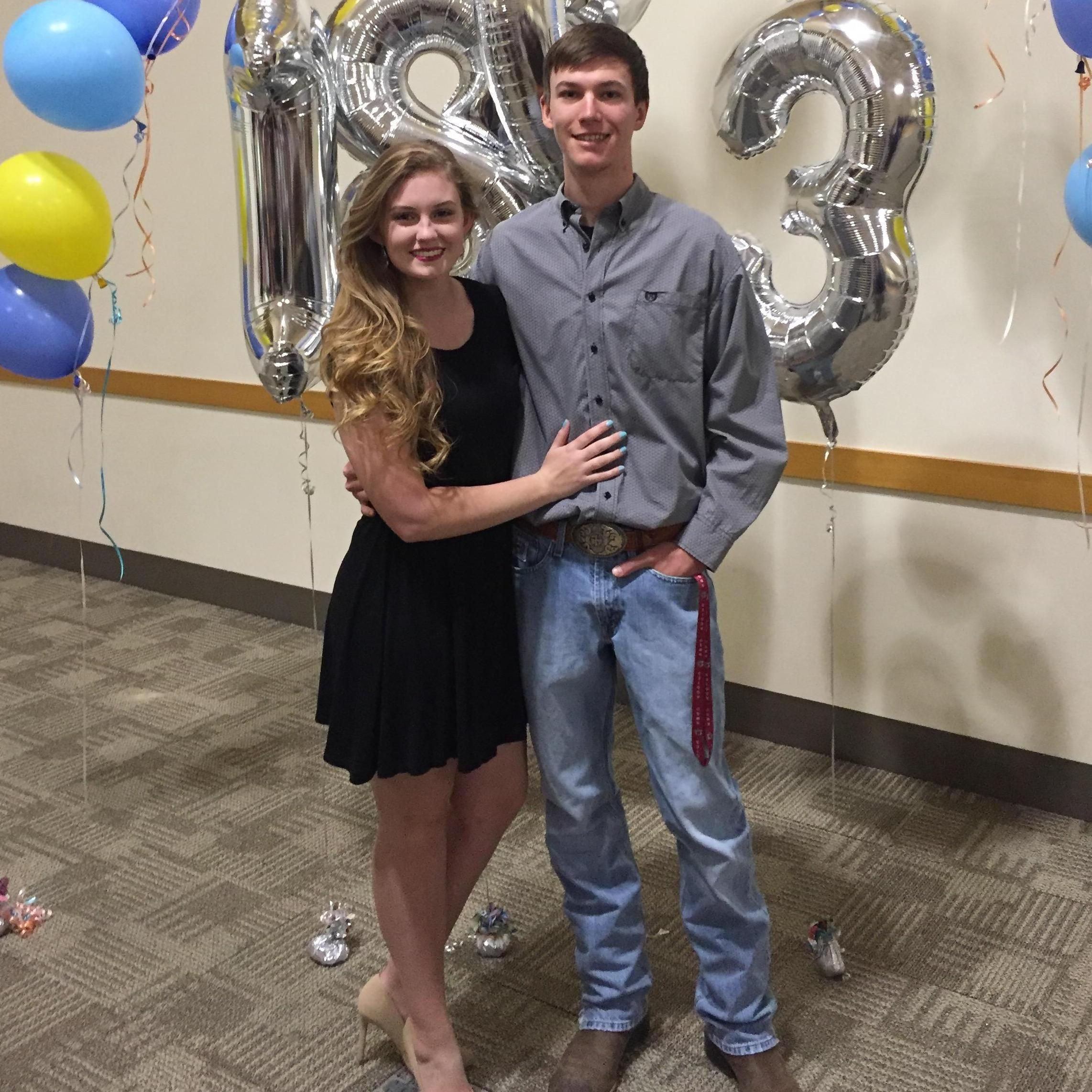 Konnor is always nice enough to come to every sorority event