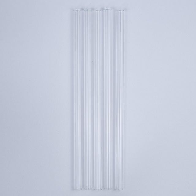 Glass Straws Set of Three