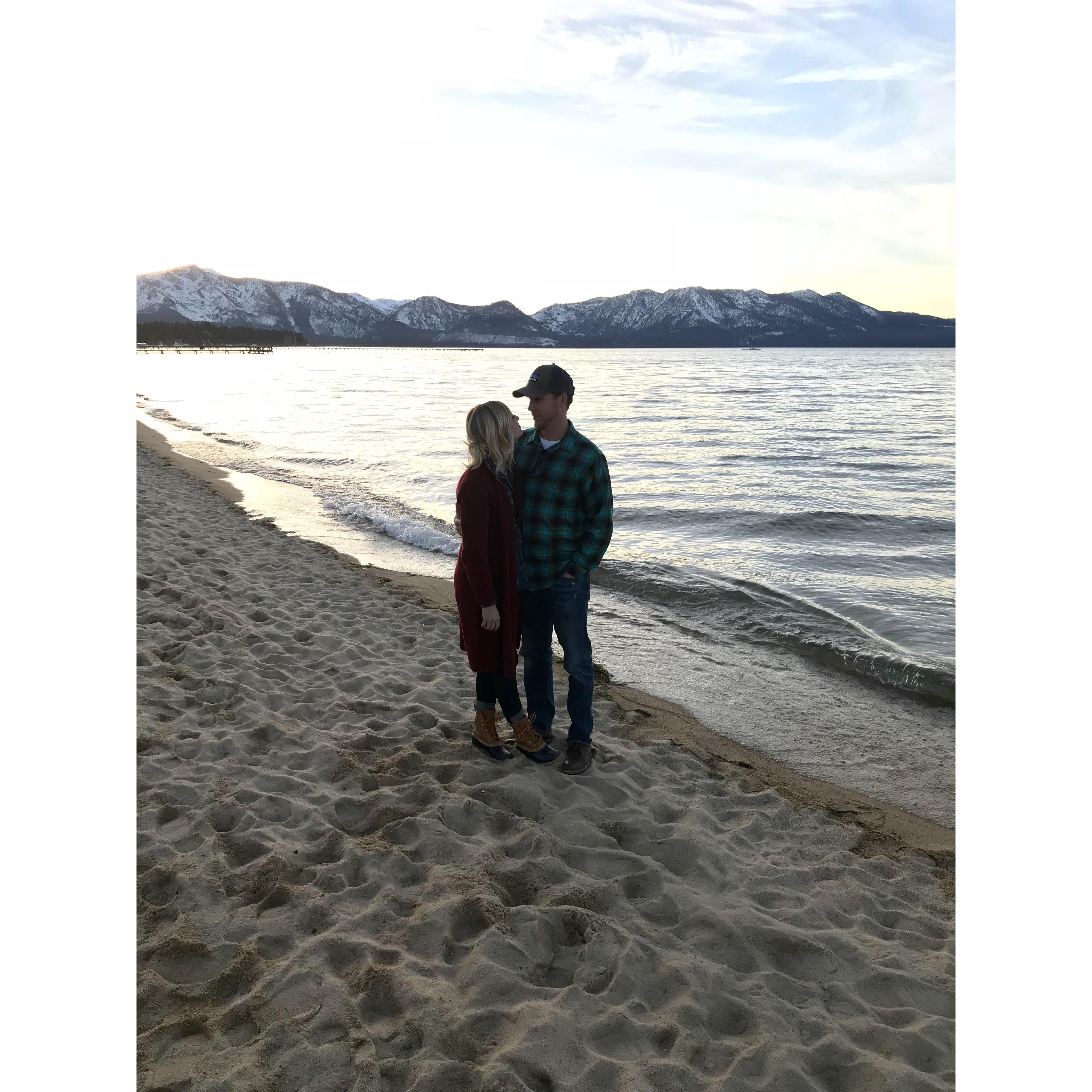 A quick trip to Lake Tahoe.
