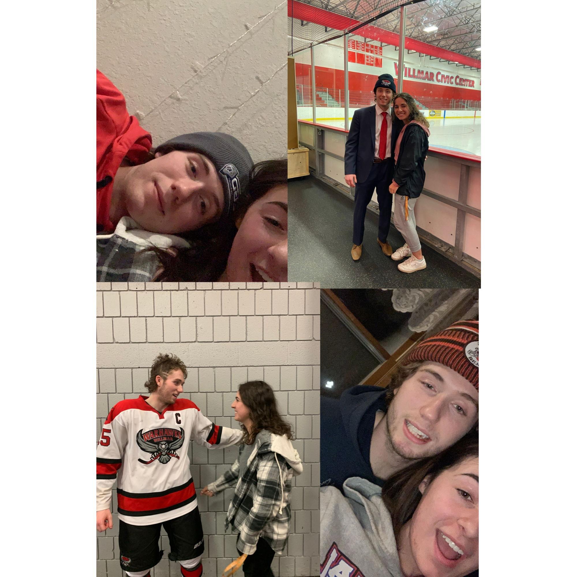 Our first pictures together