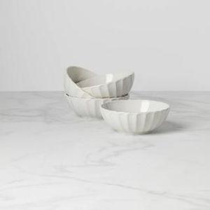 Lenox French Perle Scallop Bowl, Set of 4