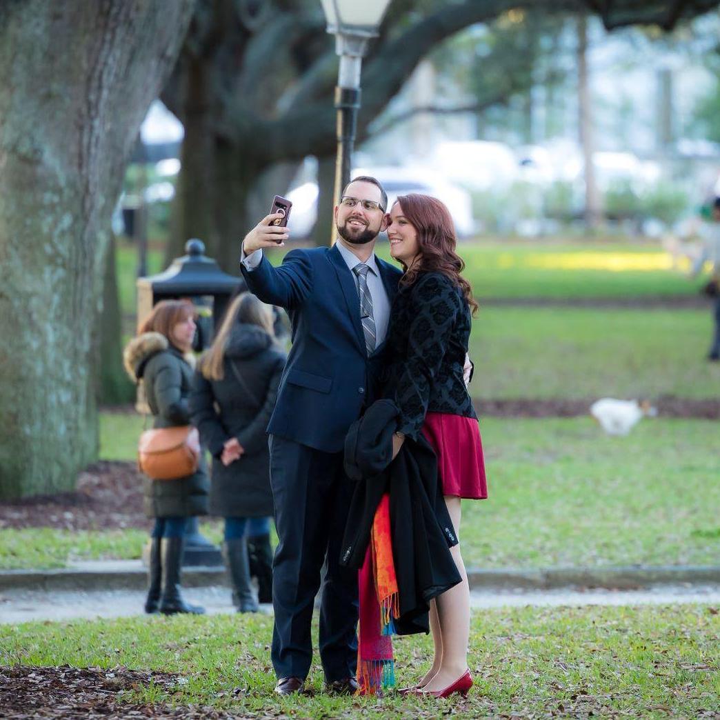 Same selfie, different angle!