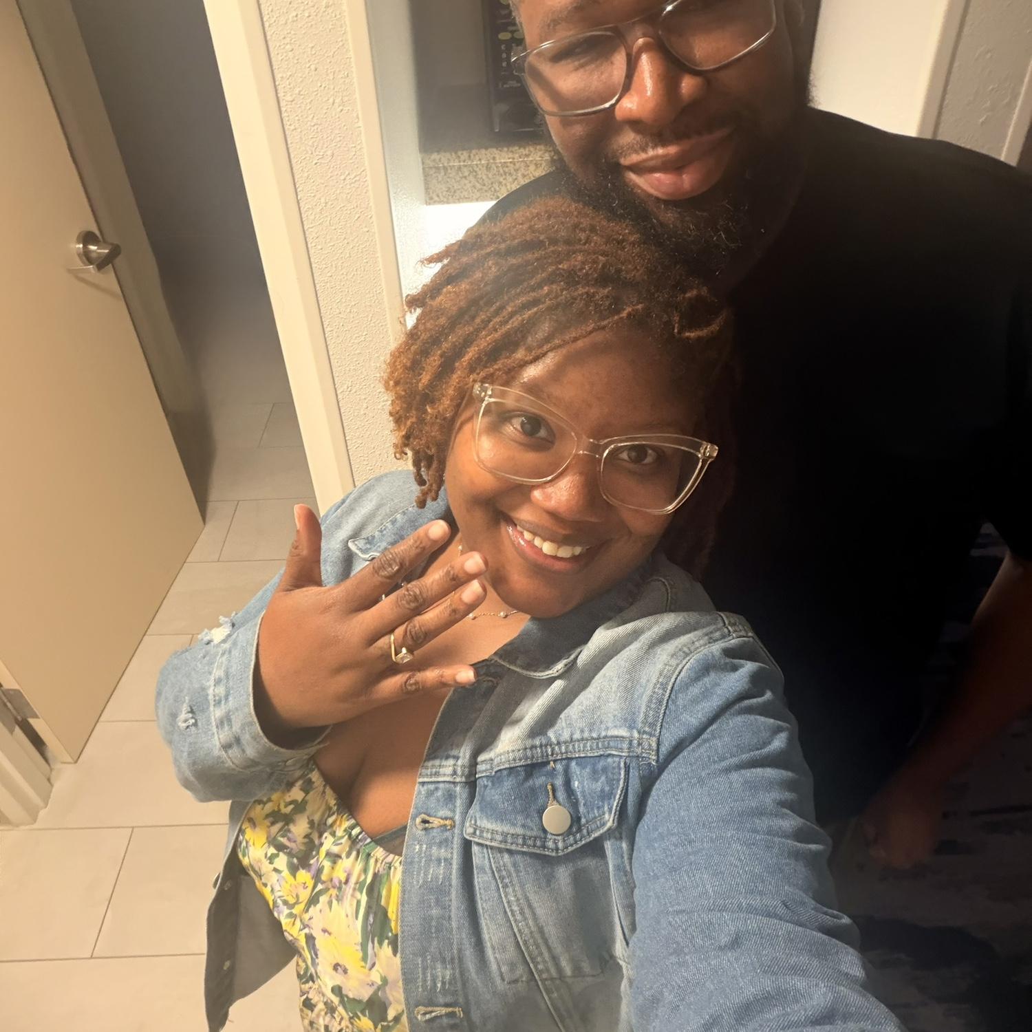 He asked. I said Yes!