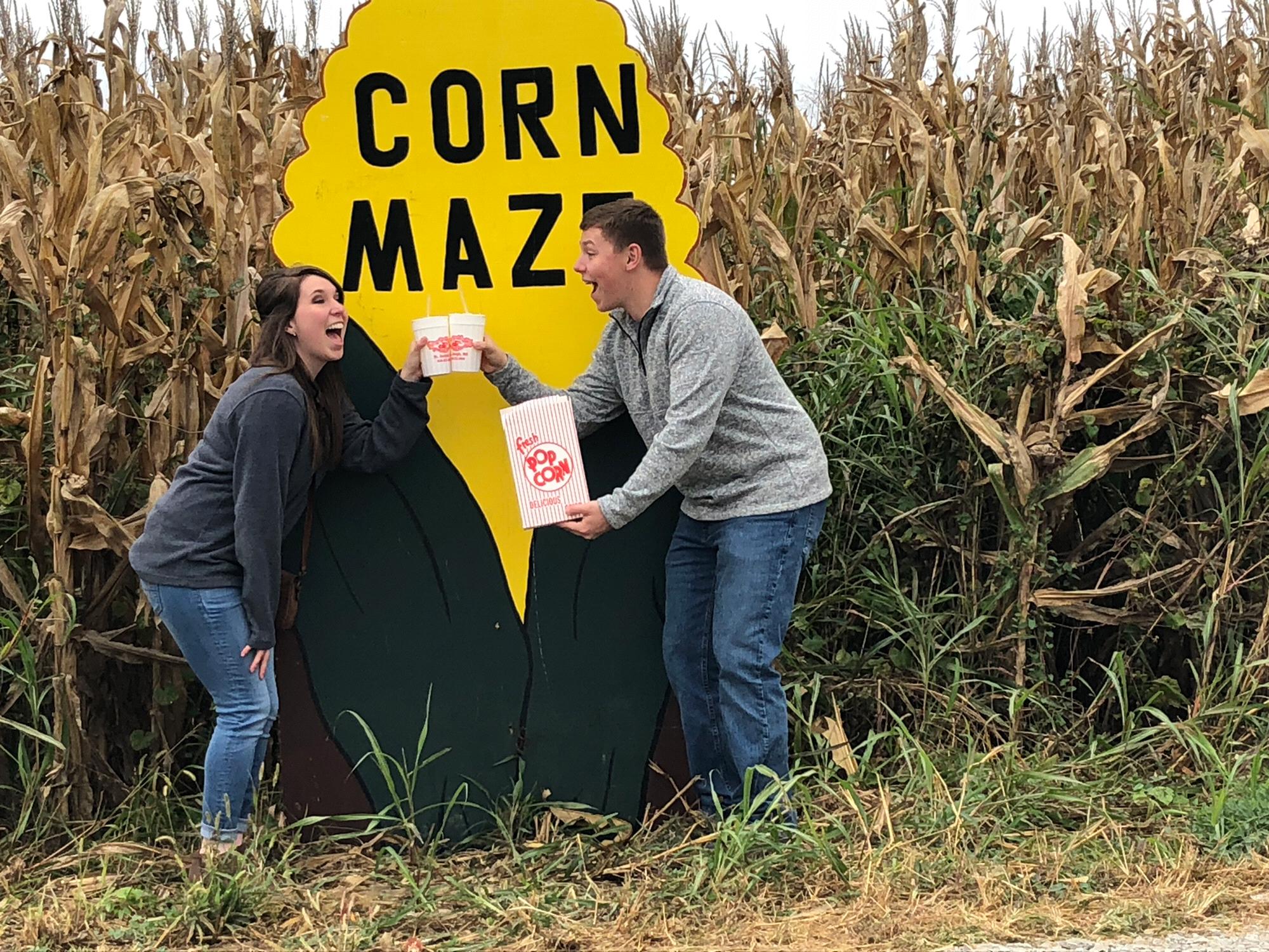 We always have an aMAZEing time at Schweitzer Apple Orchard