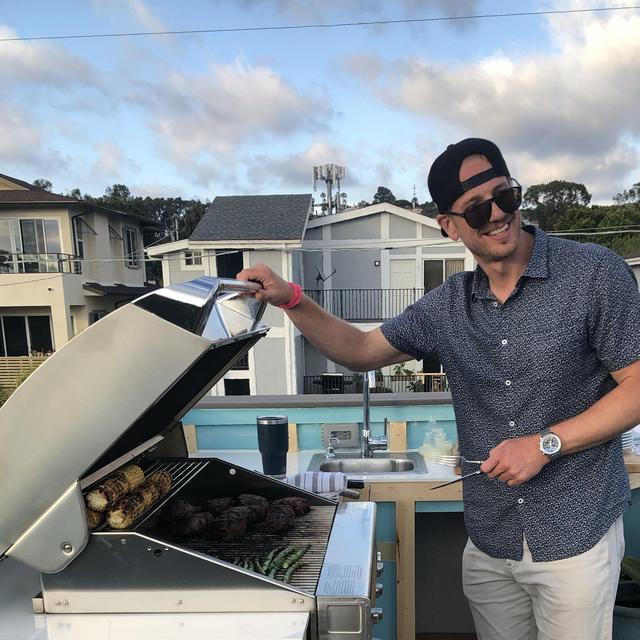 Backyard kitchen for our new home!