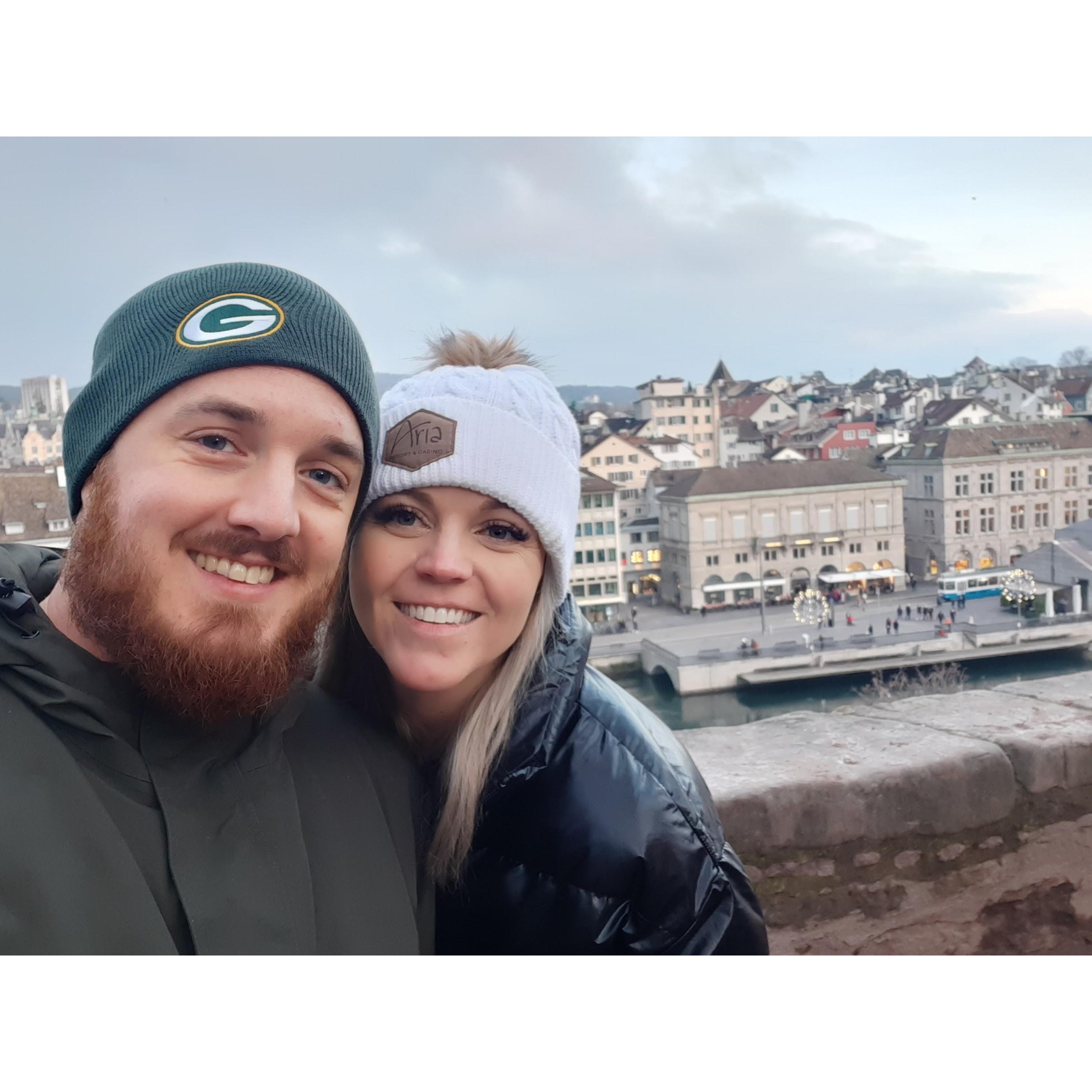 Caitlin's first trip to Switzerland (she booked this trip 3 days after they left each other in Nashville!!!) Oli took her on an awesome tour of Zurich!!