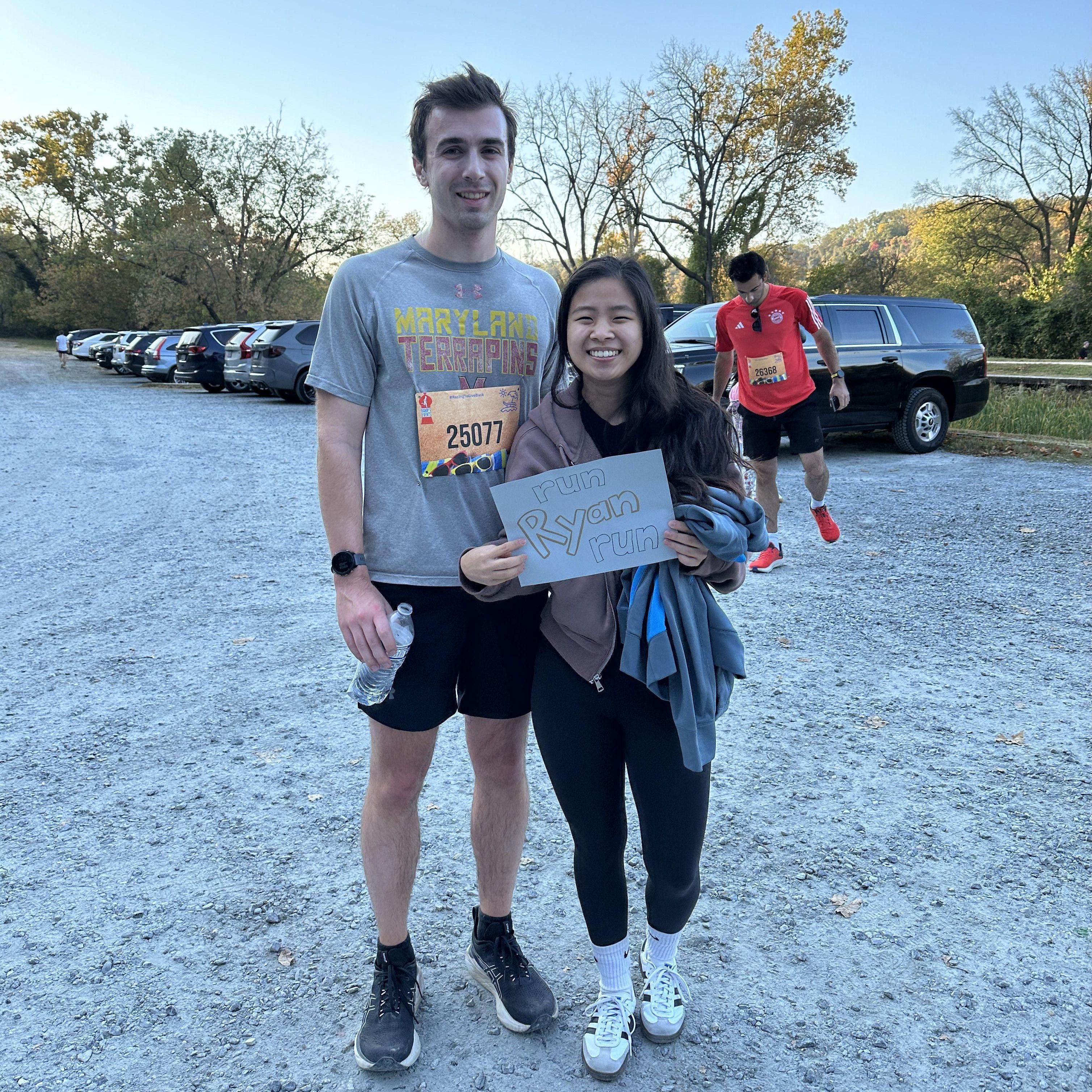 Ryan came in overall third at his 5k!