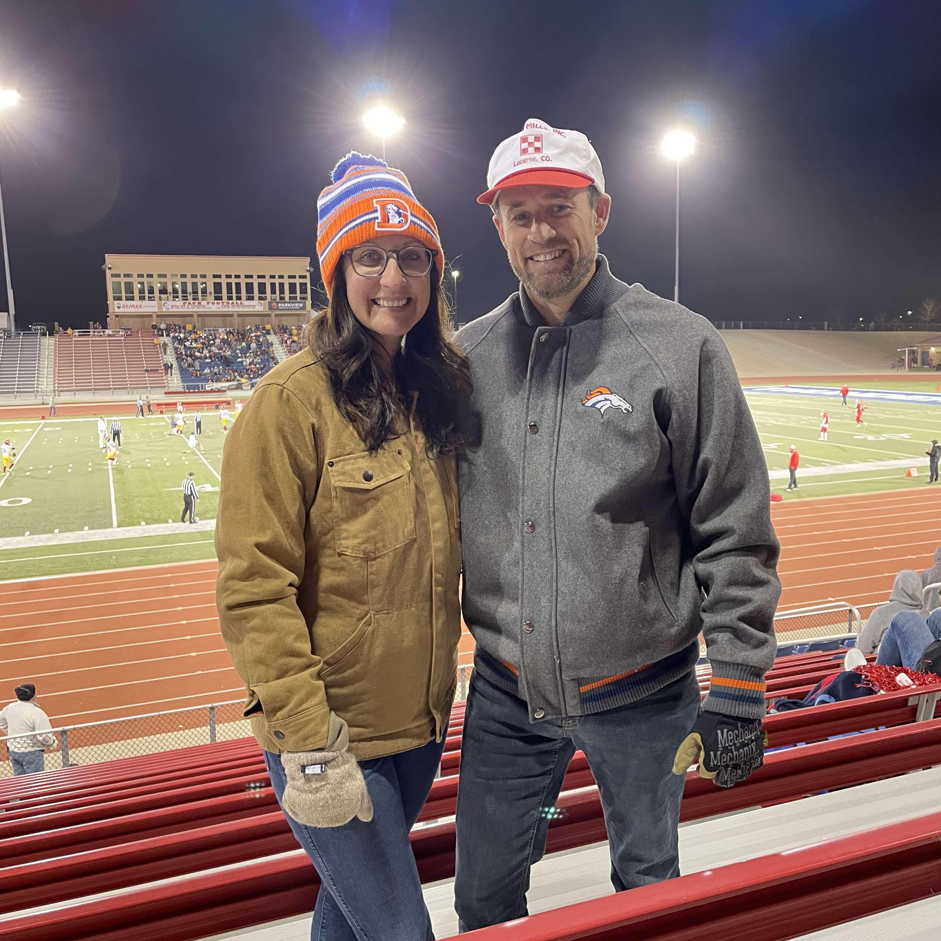 HS Football action