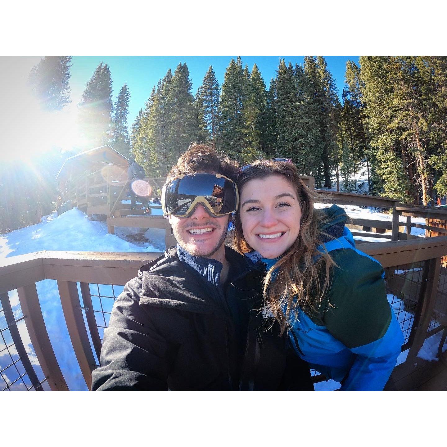 hitting the slopes of Colorado