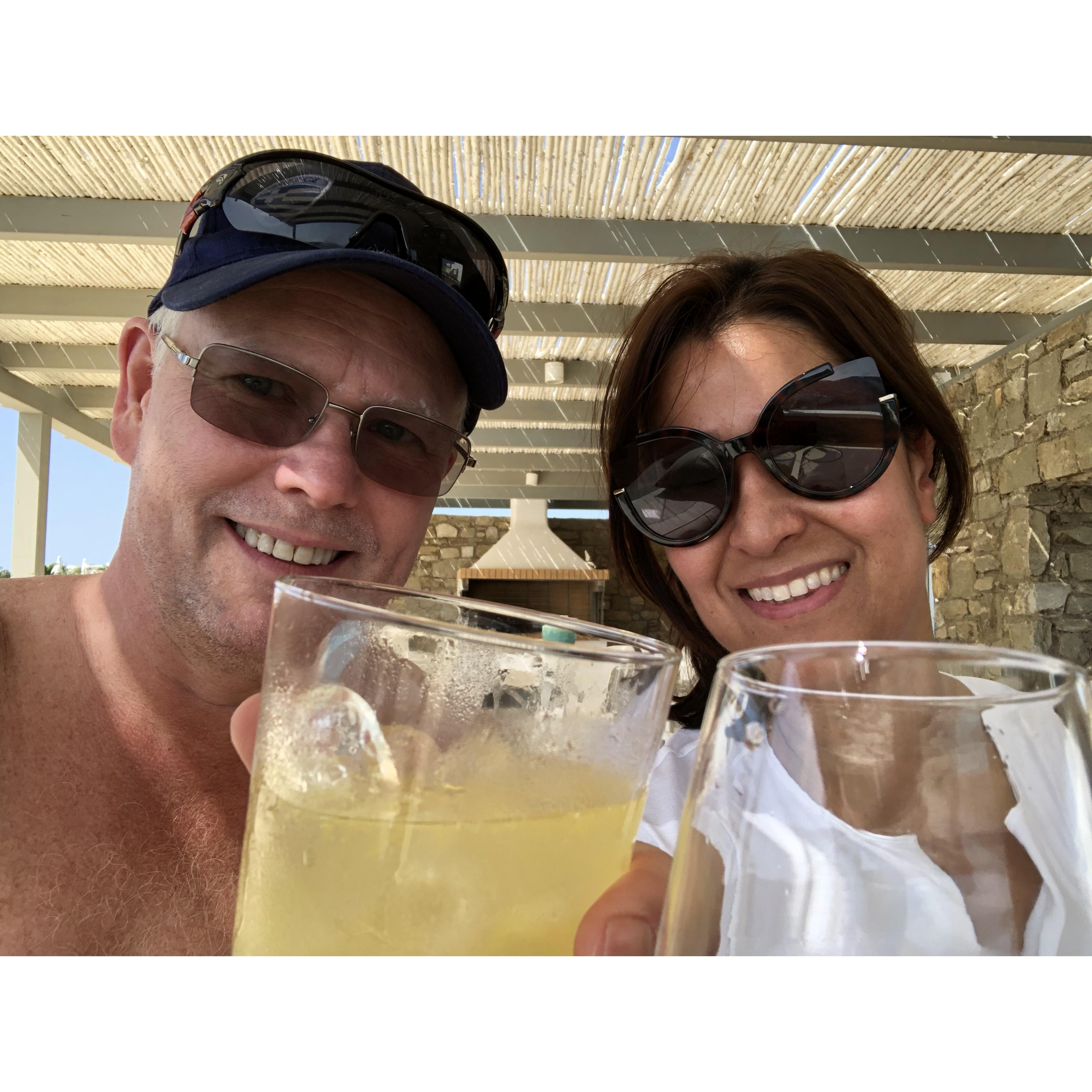 Lohan’s Beach Club, Karen’s 50th, and 2 very drunk people!!