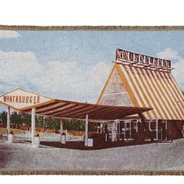 Whataburger Throw Blanket