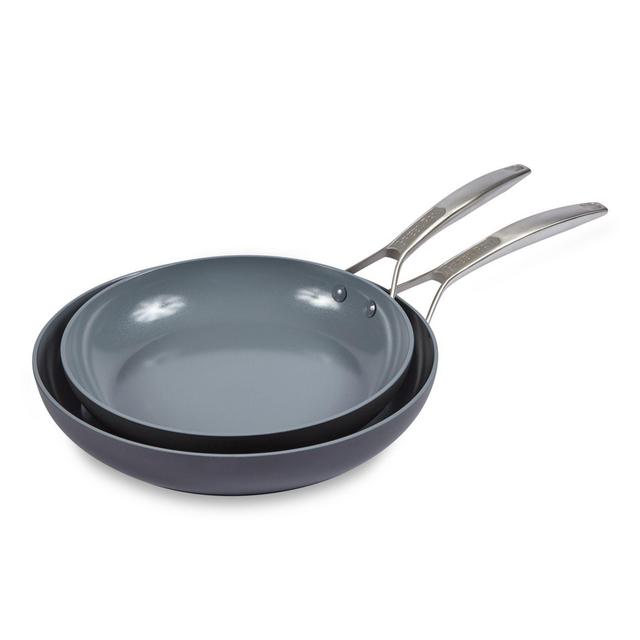 GreenPan™ Paris Ceramic Nonstick 10-Inch and 12-Inch Fry Pan Set