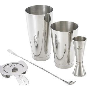 Barfly M37101 Basics Cocktail Set, 5-Piece, Stainless Steel