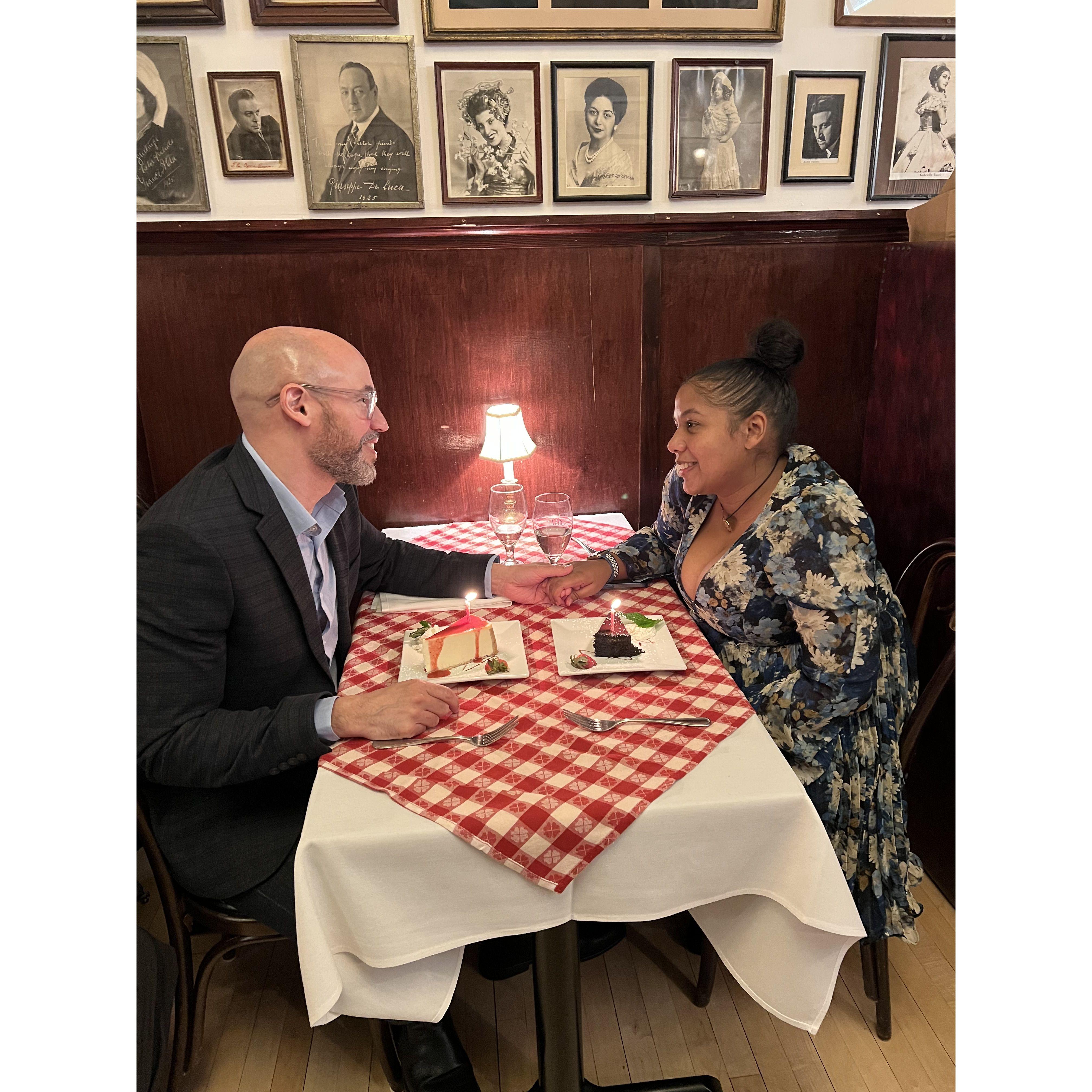 Celebrating two years together!