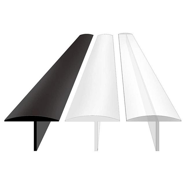 KindGa Stove Gap Covers, Silicone Counter Gap Filler for Stove, 30 Inches Can Be Cut to Any Size for 4-25mm Gap, Seal Spills between Appliances Countertop Furniture Stoves Ovens(Set of 2, Black)