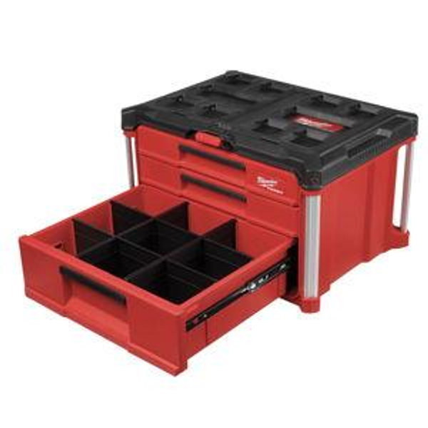 Milwaukee PACKOUT 22 in. Modular 3-Drawer Tool Box