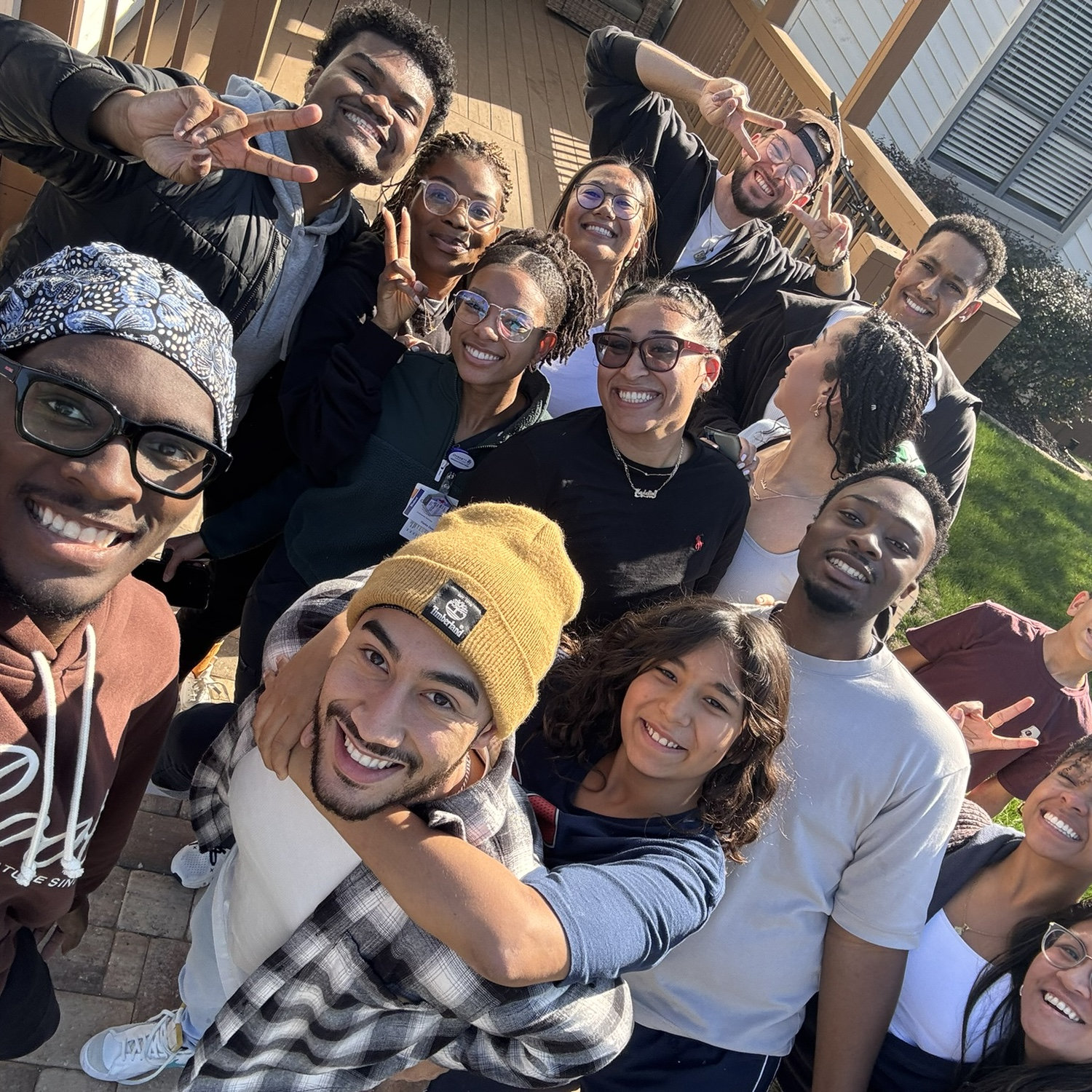 The group that traveled to Georgia to celebrate Tristen’s School for Kingdom Evangelizers graduation.