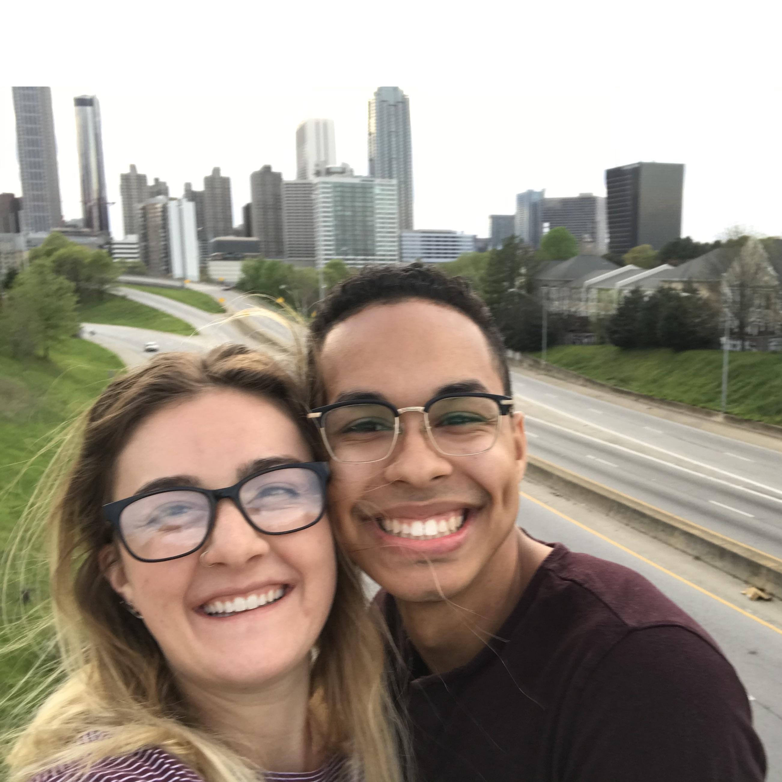 The first selfie we ever took together :)