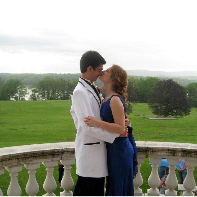 Our second prom together, Ben's senior prom